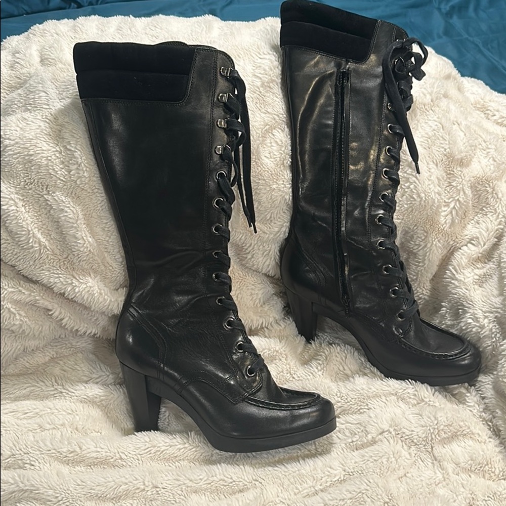 Cole Haan x Nike Air leather high boots